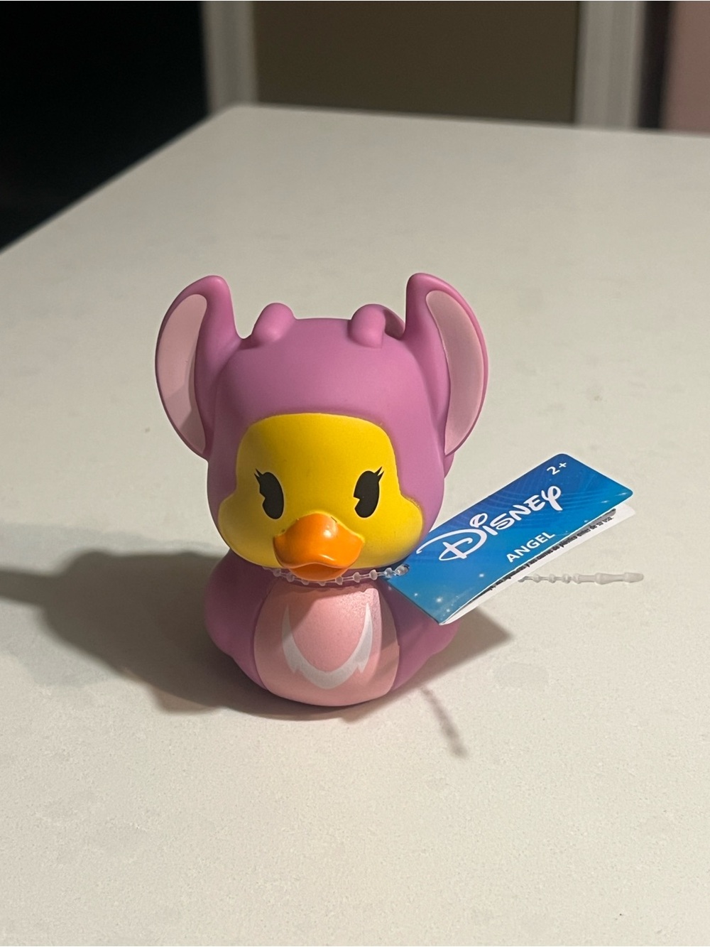 Disney Lilo & Stitch Duckaloo - Angel Rubber Duck Bath Toy